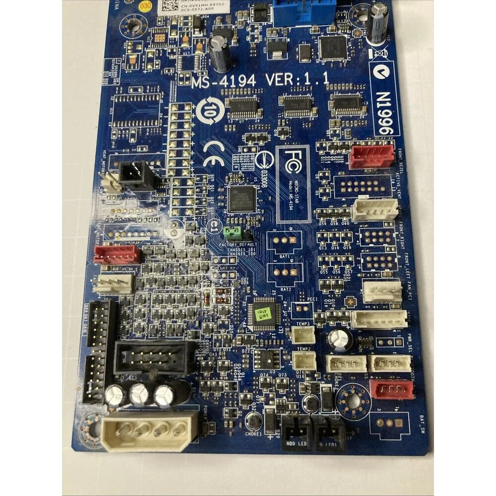 Genuine Dell Alienware Area 51 Master I/O Circuit Board N1996 MS4194 Ver 1.1